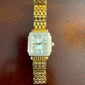 Michael’s Deco Madison 18k Gold Diamond watch